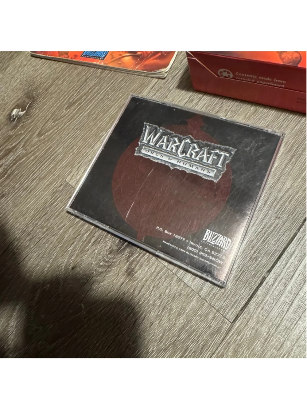 Vtg Vintage 1994 Blizzard Warcraft: Orcs & Humans PC Video Game